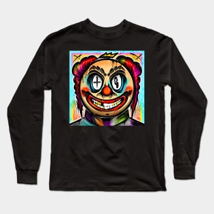 Graffiti Clown Long Sleeve T-Shirt